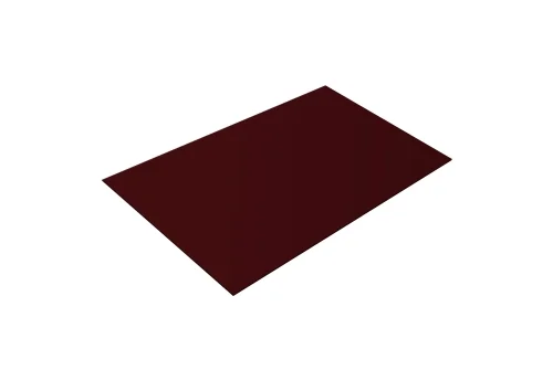 Плоский лист Grand Line 0,45 PE с пленкой RAL 3005 красное вино