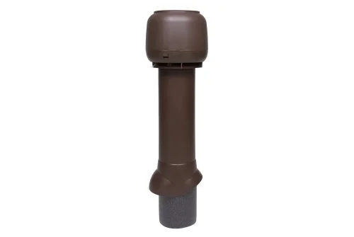 Выход вытяжки с колпаком Vilpe 125/160/700/ИЗ коричневый