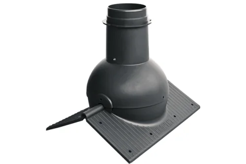 Элемент коньковый Кrovent Pipe-Cone черный