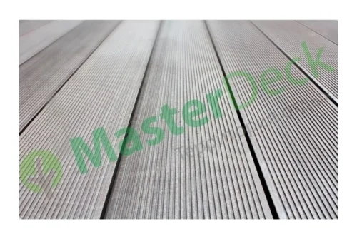 Террасная доска MasterDeck вельвет и тиснение Серый 4м
