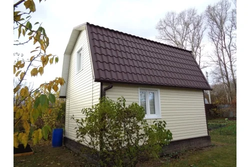 Металлочерепица "Кредо" ("Kredo") v01 0,5 Rooftop Бархат RAL 8017 шоколад GrandLine – Столица крыш