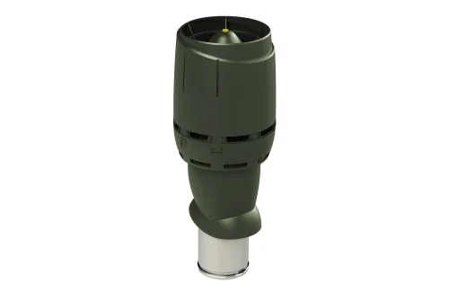 Выход вентиляционный Vilpe Flow 160/ИЗ/500 зеленый