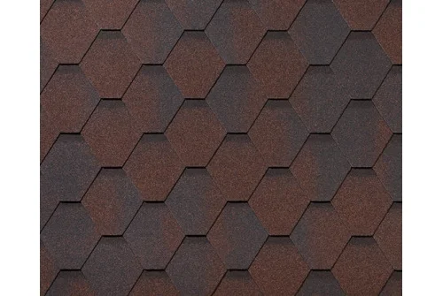 Черепица гибкая RoofShield Премиум Стандарт медный – Столица крыш