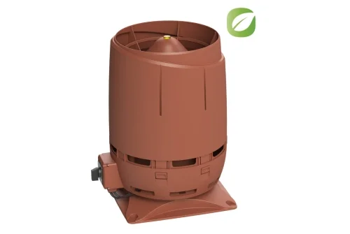 Вентилятор Vilpe Flow Eсo125S с основанием 300x300 кирпичный