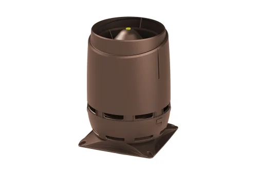 Выход вентиляционный Vilpe Flow 160S с основанием 300x300 коричневый
