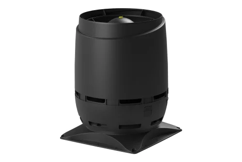 Выход вентиляционный Vilpe Flow 250S с основанием 400x400 черный