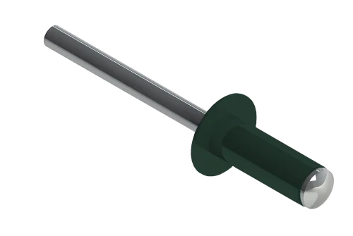 Заклёпка вытяжная Daxmer 3,2х8 RAL 6005 (20х1000шт) ал/ст