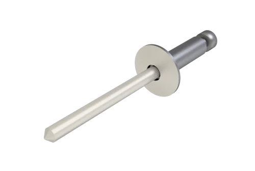 Заклёпка вытяжная Daxmer 4,8х21х14 RAL 9010 (250шт) нерж/нерж