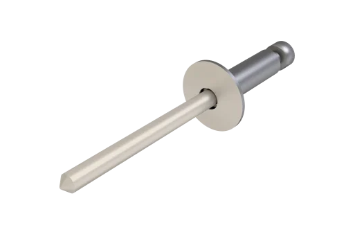Заклёпка вытяжная Daxmer 4,8х21х14 RAL 9001 (250шт) нерж/нерж