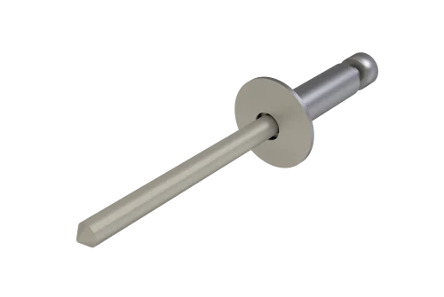Заклёпка вытяжная Daxmer 4,8х21х14 RAL 7032 (250шт) нерж/нерж