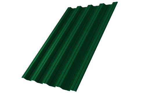 Профнастил НС44R 0,5 Satin RAL 6005 зеленый мох GrandLine – Столица крыш
