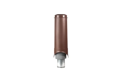 Выход вентиляции Krovent Pipe-VT 150/700 изолированный коричневый
