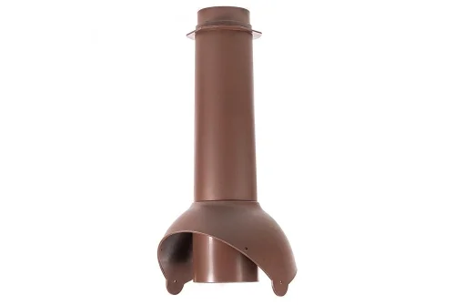 Выход канализации Krovent Pipe-VT 110 неизолированный коричневый