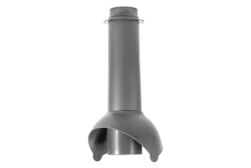 Выход канализации Krovent Pipe-VT 110 неизолированный серый