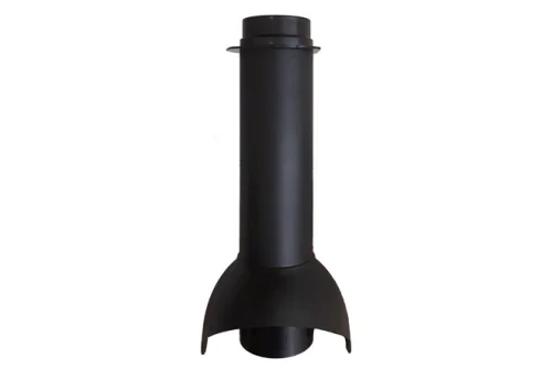 Выход канализации Krovent Pipe-VT 110 неизолированный черный