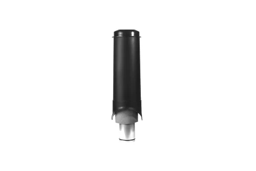 Выход вентиляции Krovent Pipe-VT 150/700 изолированный черный
