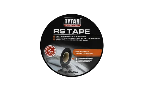 Лента битумная для кровли Tytan Professional RS TAPE 10смх10м коричневый (57635)