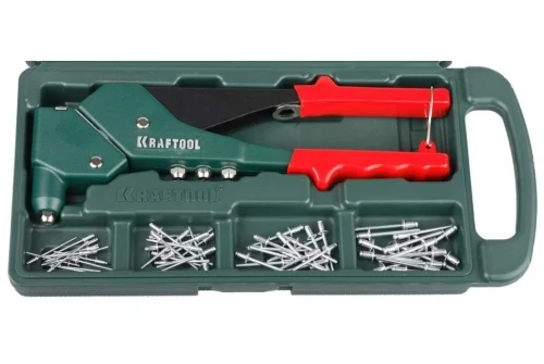 Заклепочник поворотный Kraftool RX-7 360° в кейсе с набором заклепок (31176-H6_z01)