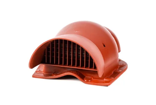 Вентиль кровельный Krovent KTV-Wave красно-коричневый