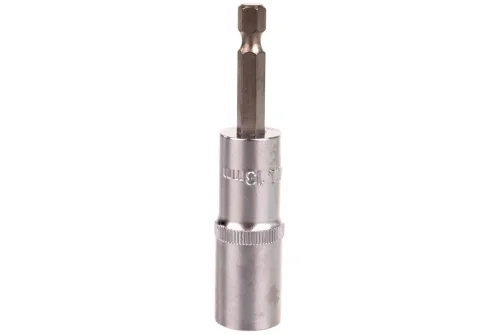 Бита Kraftool с торцовой головкой, удлиненная, Cr-V, хвостовик E 1/4" 13мм (26396-13)