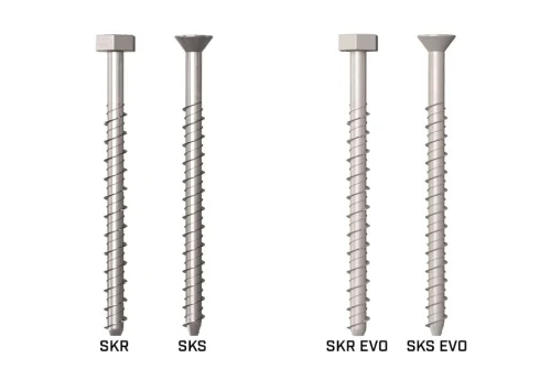 Анкер винтовой Rothoblaas по бетону SKR 7,5X80 (50 шт) (SKR7580)