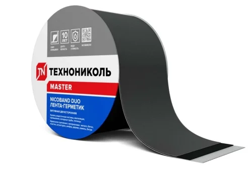 Лента герметизирующая Технониколь Nicoband Duo двухсторонний 10мх15см