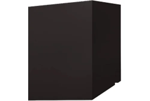 Кожух скатный д1320/ш390/в1-1160/в2-940 0,5 Satin с пленкой RR 32 темно-коричневый