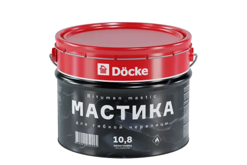 Мастика Docke для гибкой черепицы 10л (10,8кг)