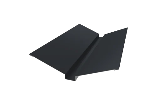 Планка ендовы верхней 115х30х115 0,45 Drap TX RAL 7024 мокрый асфальт (3м)