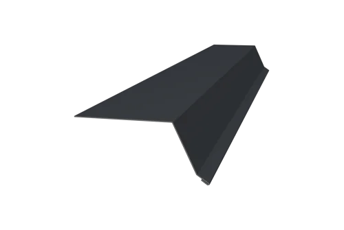 Планка капельник 100х55 0,45 Drap TX RAL 7024 мокрый асфальт (3м)