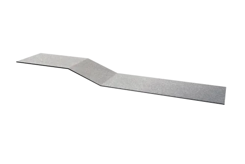 Планка крепежная фальц 0,45 Zn (3м)