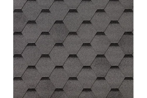 Черепица гибкая RoofShield Фемили Эко Лайт Стандарт серый с оттенением – Столица крыш
