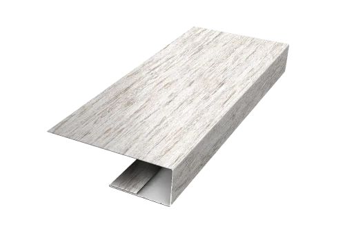 J-Профиль 12мм 0,45 Print Elite Snow Wood TwinColor (3м)