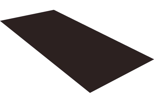 Плоский лист Grand Line 0,5 Satin Matt TX RAL 9005 черный