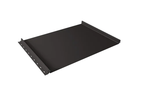 Кликфальц Grand Line 0,5 Satin Matt TX с пленкой на замках RR 32 темно-коричневый – Столица крыш