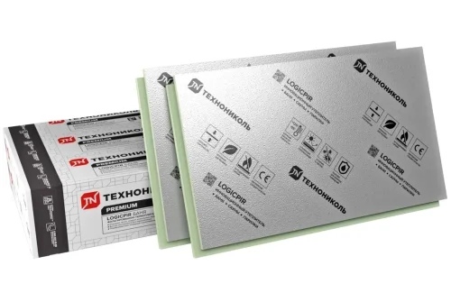 Плита теплоизоляционная Logicpir Баня Ф/Ф Г1 L-1190х590х40 (4,212м2)