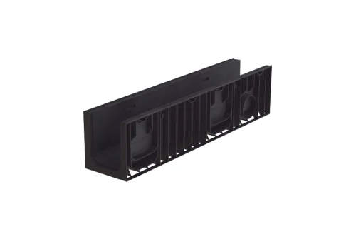 Лоток водоотводный пластиковый Aquastok Norma 150 Н230, класс нагрузки С250 1000х210х230 (11523)