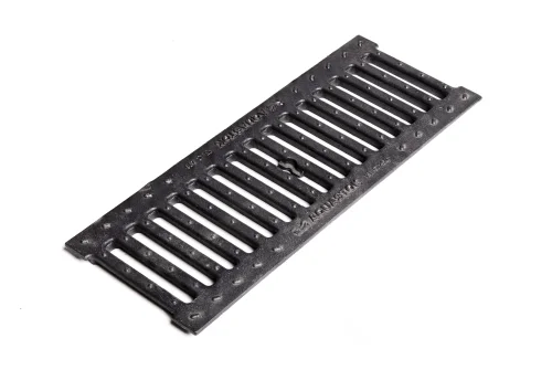 Решетка чугунная щелевая Aquastok Norma 150, класс нагрузки C250 500х197х21 (31513С)