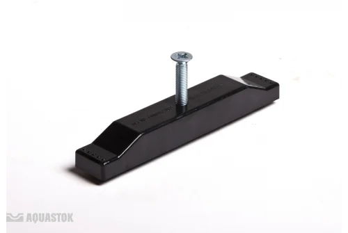 Фиксатор решетки пластиковый Aquastok DN200 с винтом 210х40х33 (91202)