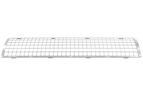 Решетка желоба защитная RAL 9003 сигнальный белый (0,6м)