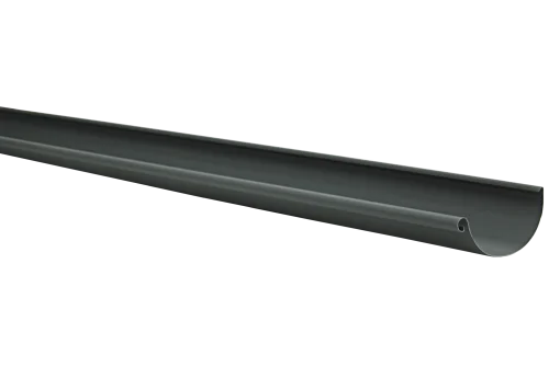 Желоб полукруглый GL PE Matt 125 мм 3 м RAL 7024 мокрый асфальт