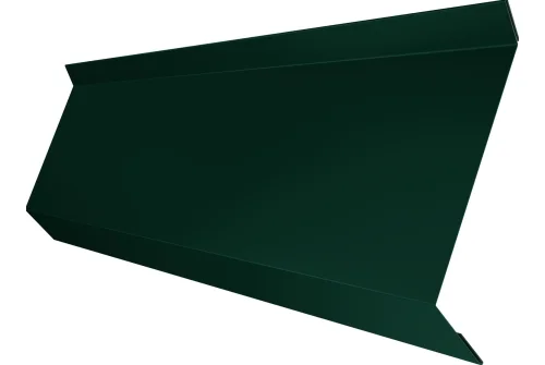 Планка примыкания в штробу 60 0,4 PE с пленкой RAL 6005 зеленый мох (2м)