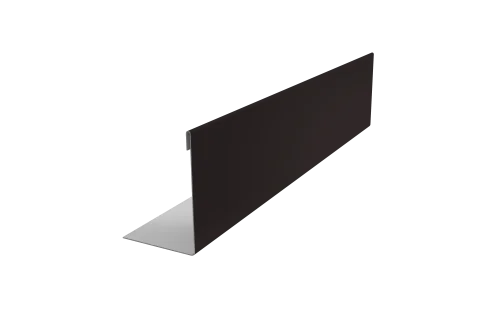 Нащельник 125 Texas 25х35 0,5 Satin Matt TX RAL 9005 черный (L2,0)