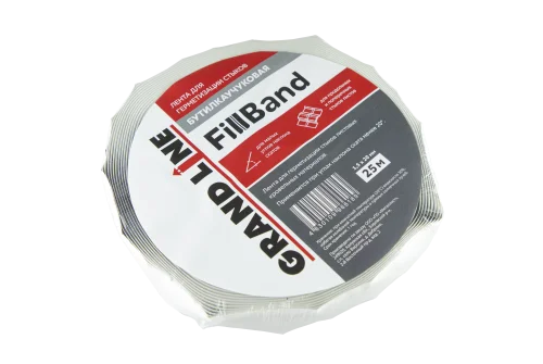 Лента для герметизации стыков Grand Line FillBand 20x1,5мм 25м