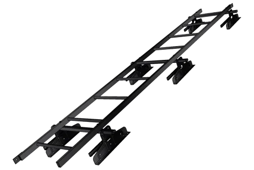 Лестница кровельная под фальц RAL 9005 (3м)