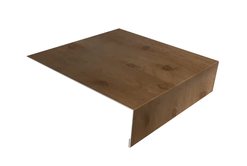 Планка лобовая/околооконная простая 190х50 0,45 Print Premium Pine Wood Fresh (2м)