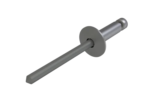 Заклёпка вытяжная Daxmer 5,0х10 (250шт) нерж/нерж RAL 7005