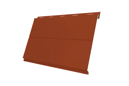 Софит Вертикаль 0,2 line Grand Line 0,5 Satin Matt RAL 8004 терракота