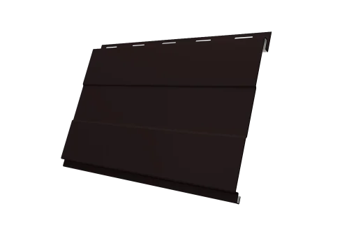 Софит Вертикаль 0,2 prof Grand Line 0,5 Satin Matt TX с пленкой RAL 9005 черный