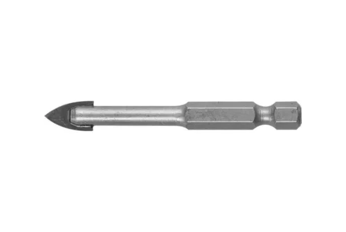 Сверло по стеклу и кафелю Зубр (d8мм), 2x кромка, Hex 1/4 (29840-08)